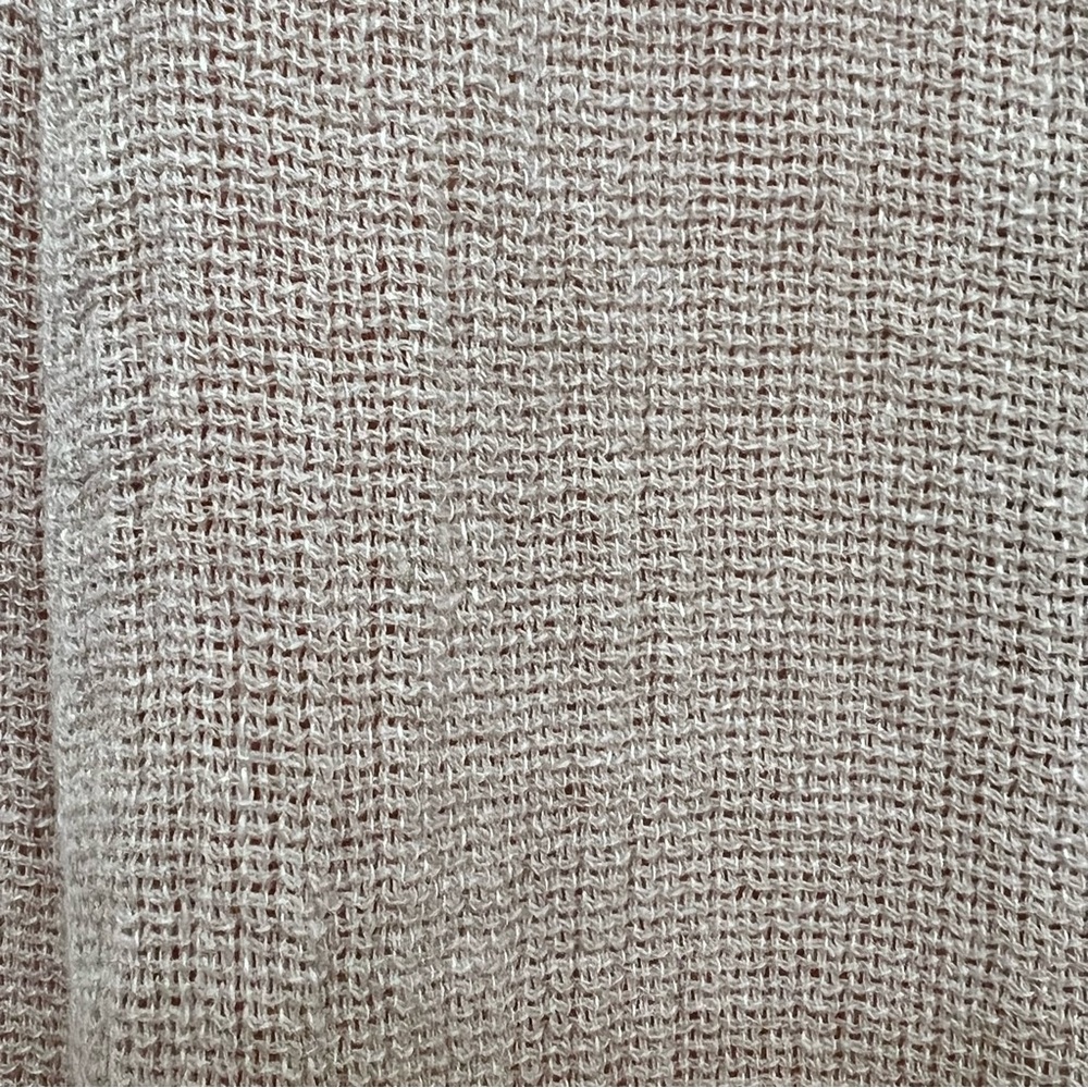 NWT Meo Meli Gauzy Flowy Tunic Top Dress Boho Beachy Neutral - Picture 8 of 14